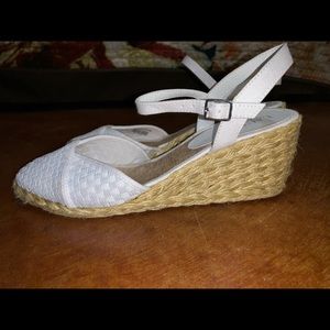 White wedges by Lauren Ralph Lauren